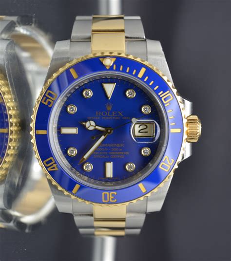 rolex submariner blu e oro prezzo